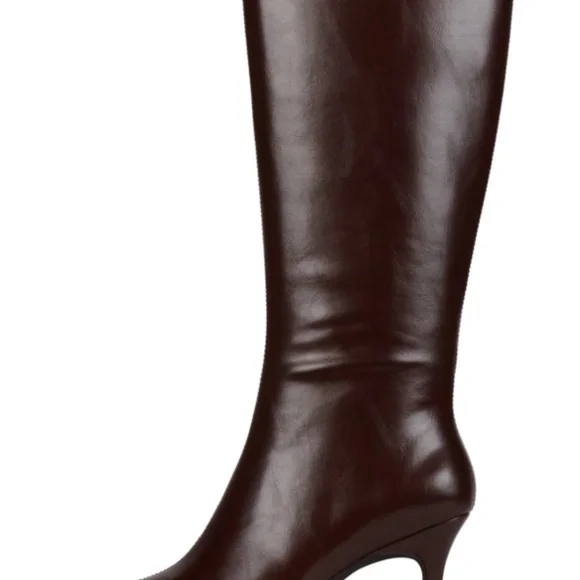 Jeffrey Campbell 'CHECKMATE2' Boots in Espresso / Brown (NEW IN BOX) - Picture 2 of 5